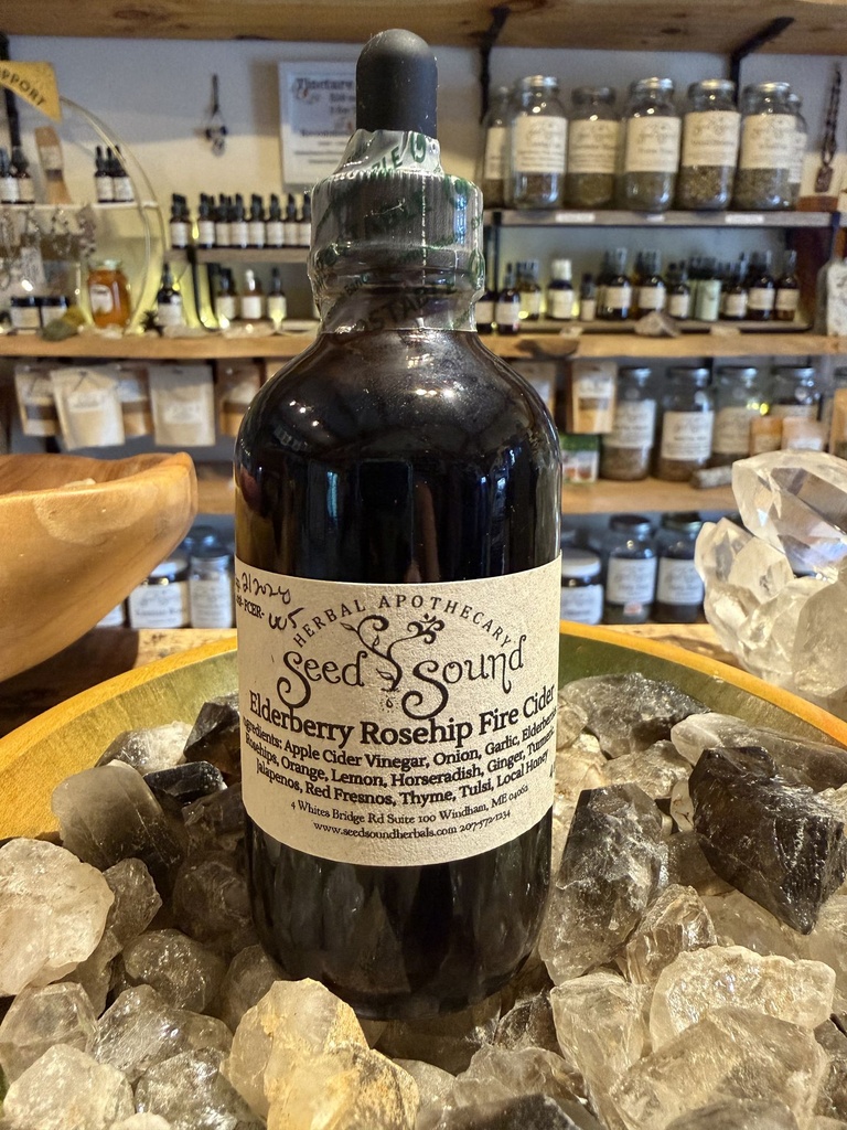 Fire Cider ~ Elderberry Rosehip