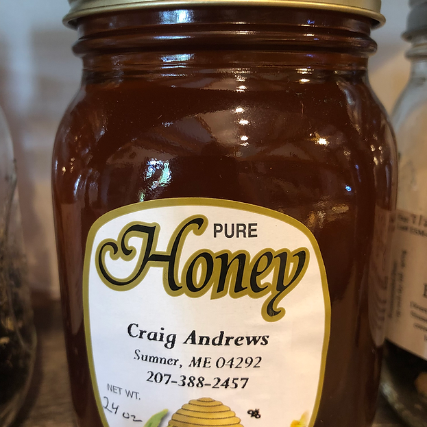 24 Oz Local Honey by Craig Andrews Apiary