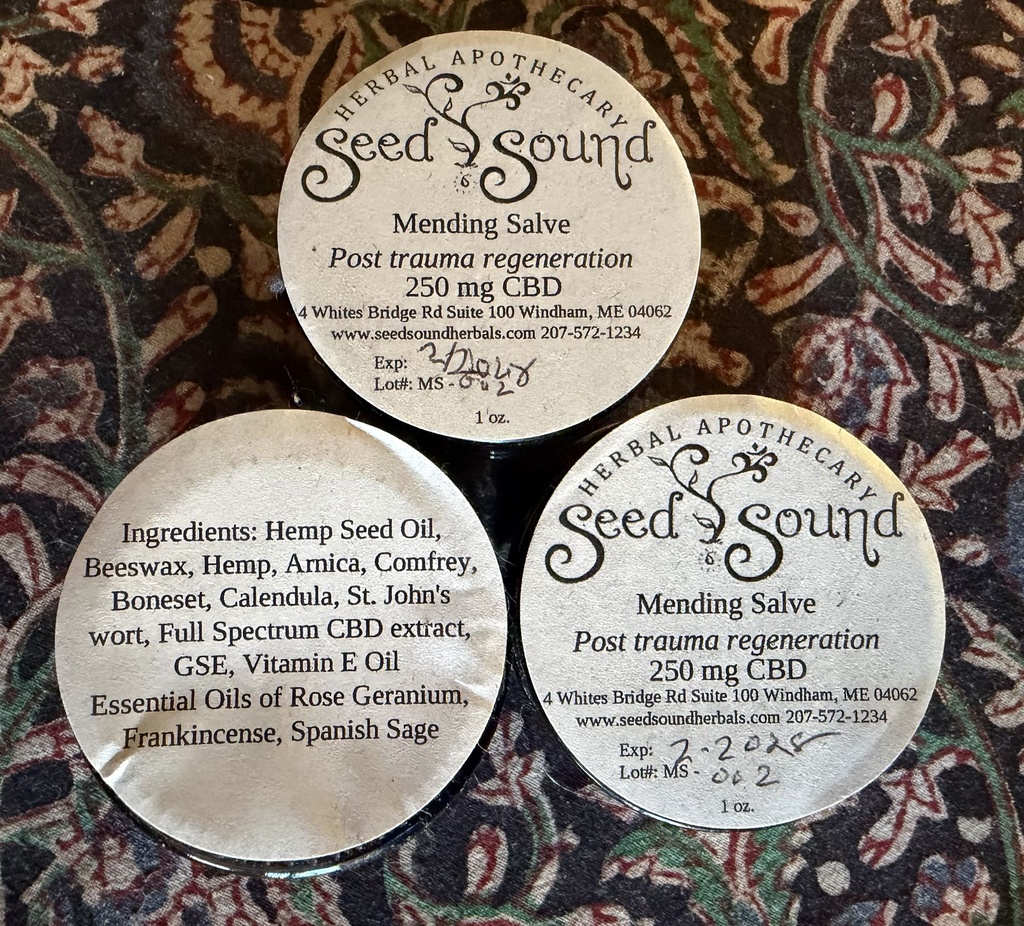 250mg CBD Mending Salve