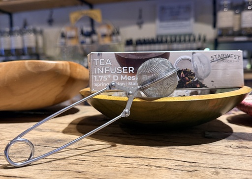 [TEA-BALL-LARGE-WITH-HANDLE] Mesh Tea Ball (With Handle)