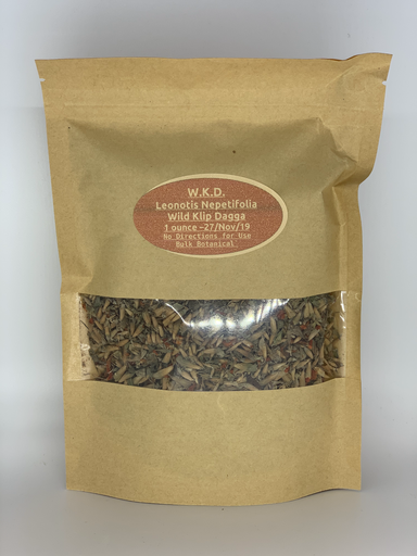 [LEONITIS-NEPETIFOLIA-WILD-KNIP-DAGGA-1-OZ] Leonitis Nepetifolia Wild Knip Dagga - 1 oz