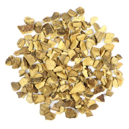 Organic Prickly Ash Bark (cut/sifted)