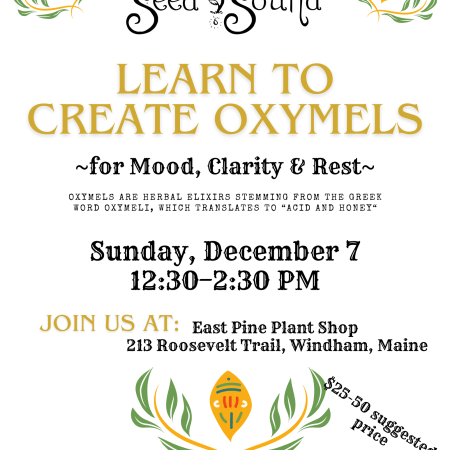 Learn to Create Oxymels Class